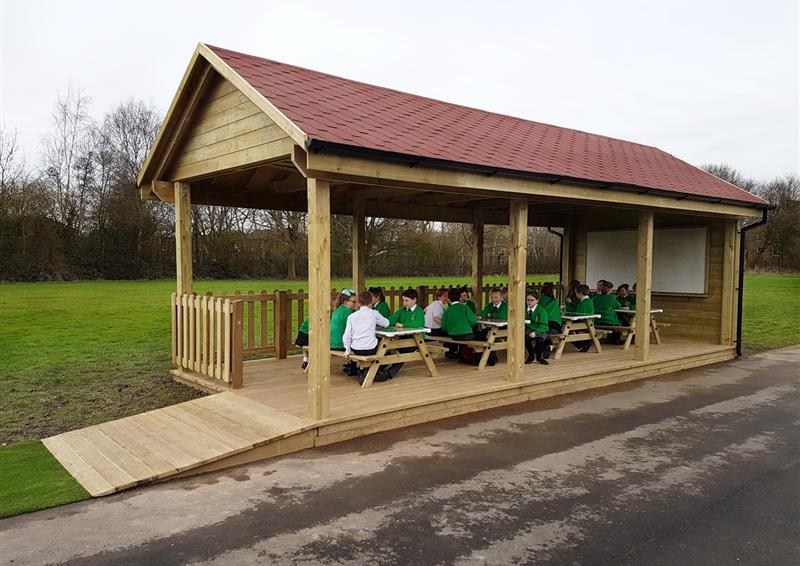 outdoor classroom for schools