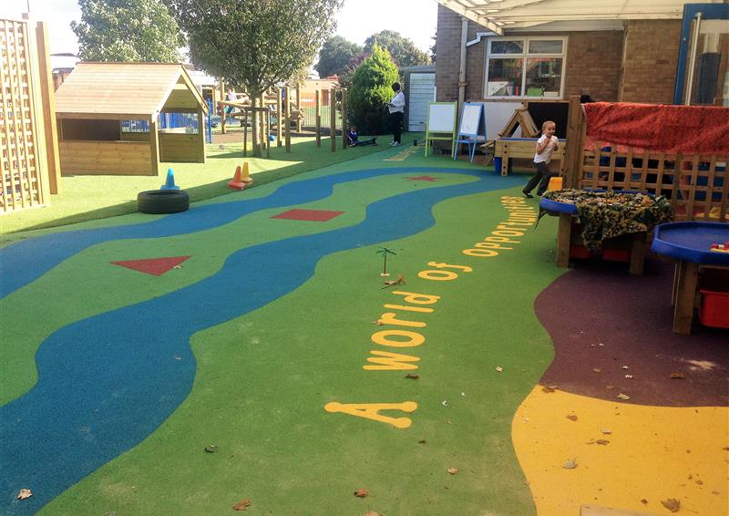 wet pour safety surfacing