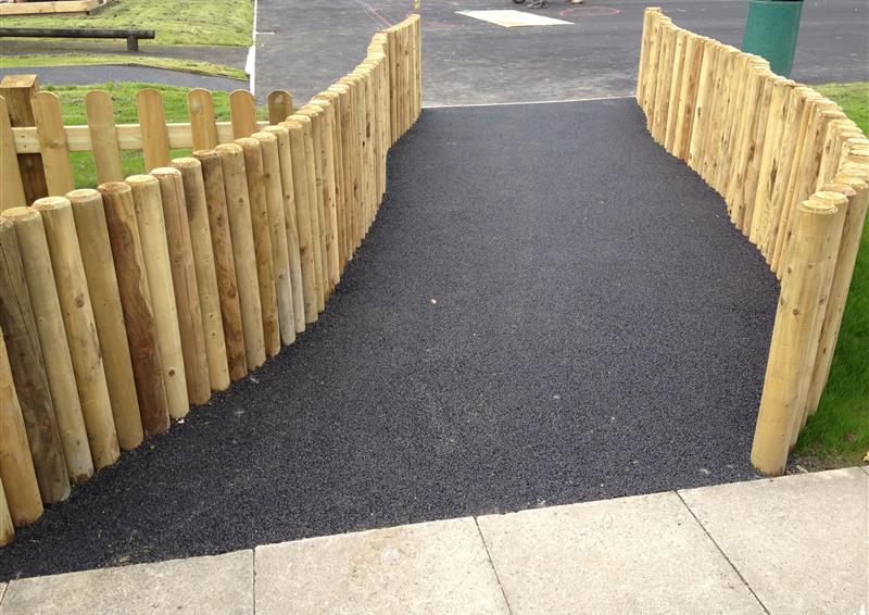 Playground Tarmac Surfacing Pentagon Play