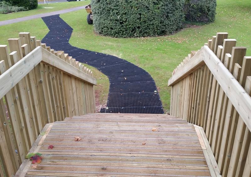 rubber grass mats