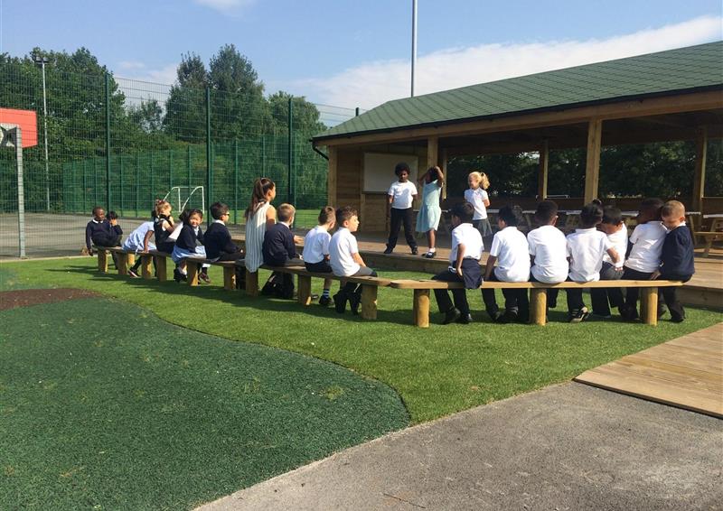 playground benches for schools