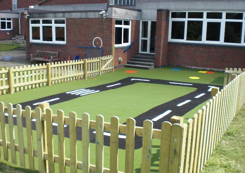 playground fencing for schools
