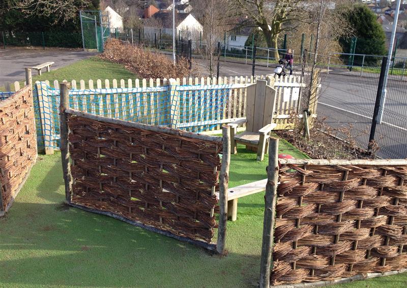 willow playground fencing 