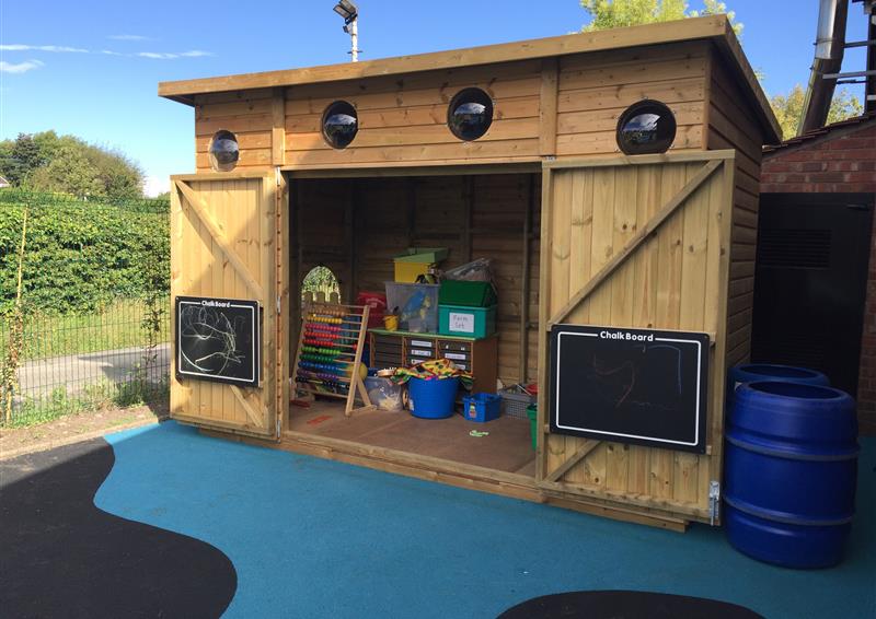 playground storage for schools