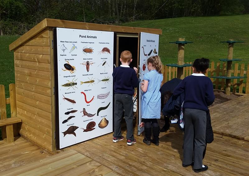 Playground storage units