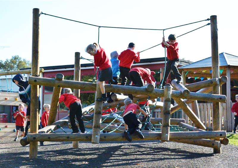 school climbing frame