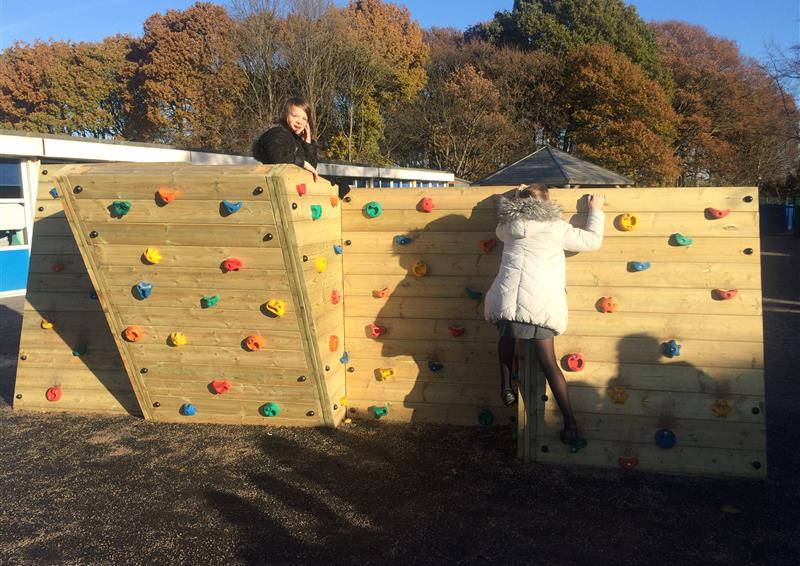 school climbing equipment