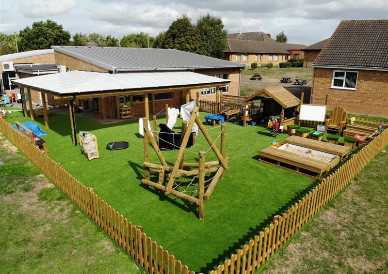 outdoor play space