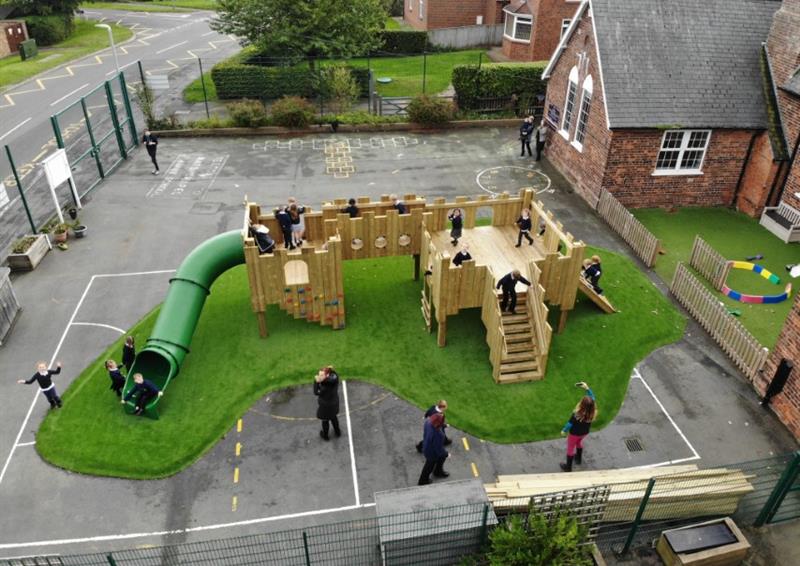 Playground Castles For School Playgrounds