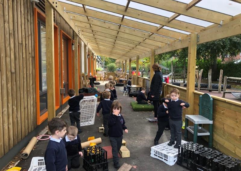 Outdoor classrooms for schools