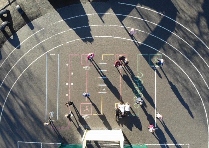 Thermoplastic Playground Markings