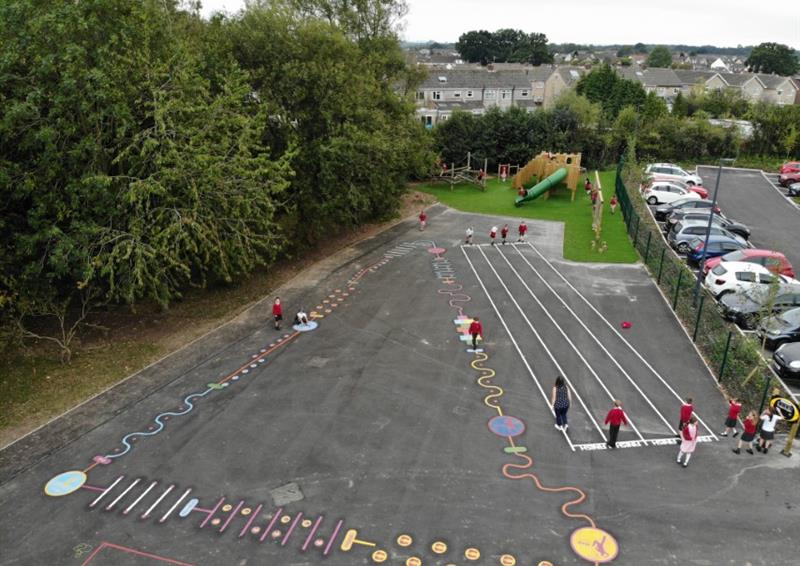 Thermoplastic Playground Markings