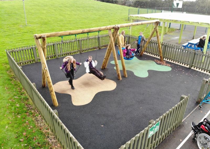 Kinetic playground equipment for schools | Pentagon Play