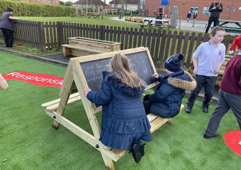 Easel Tables for School Playgrounds