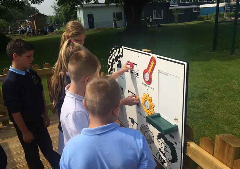 play panel for playgrounds