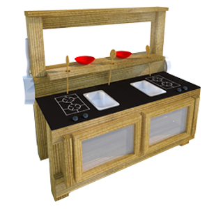 Mini Mud Kitchen