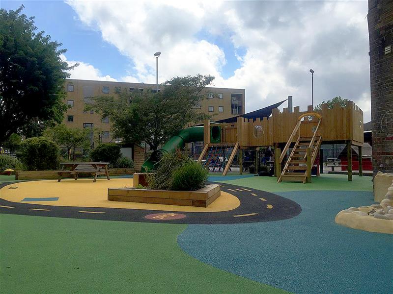 Harbinger Primary School's EYFS Playground