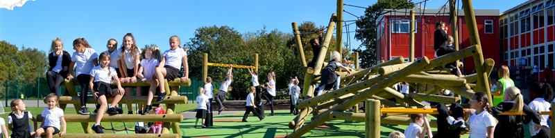 Outdoor School Playground Equipment | Pentagon Play