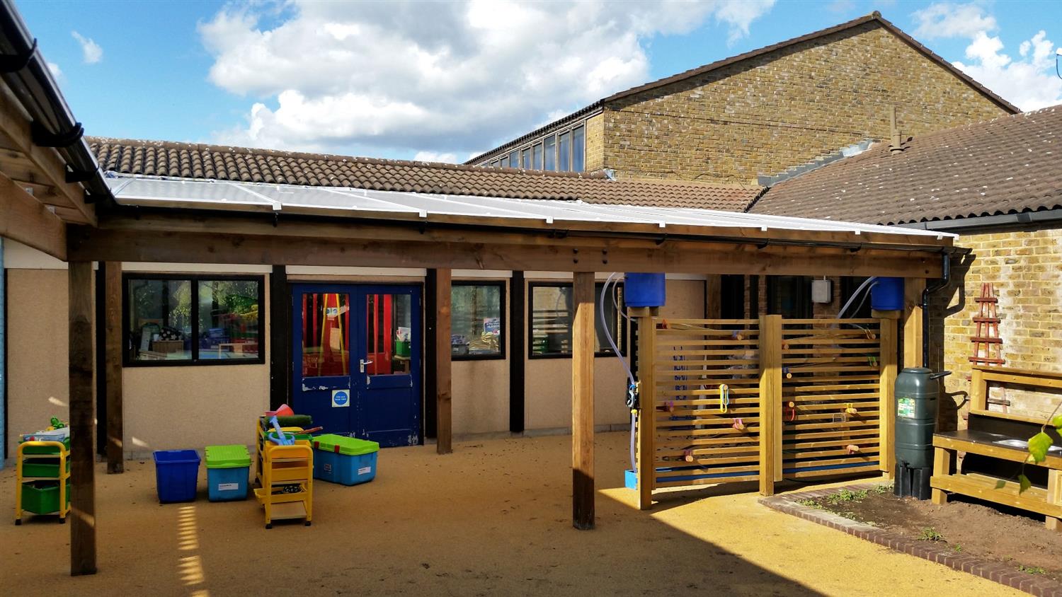 Dairy Meadow School's Open-Ended EYFS Playground | Pentagon Play