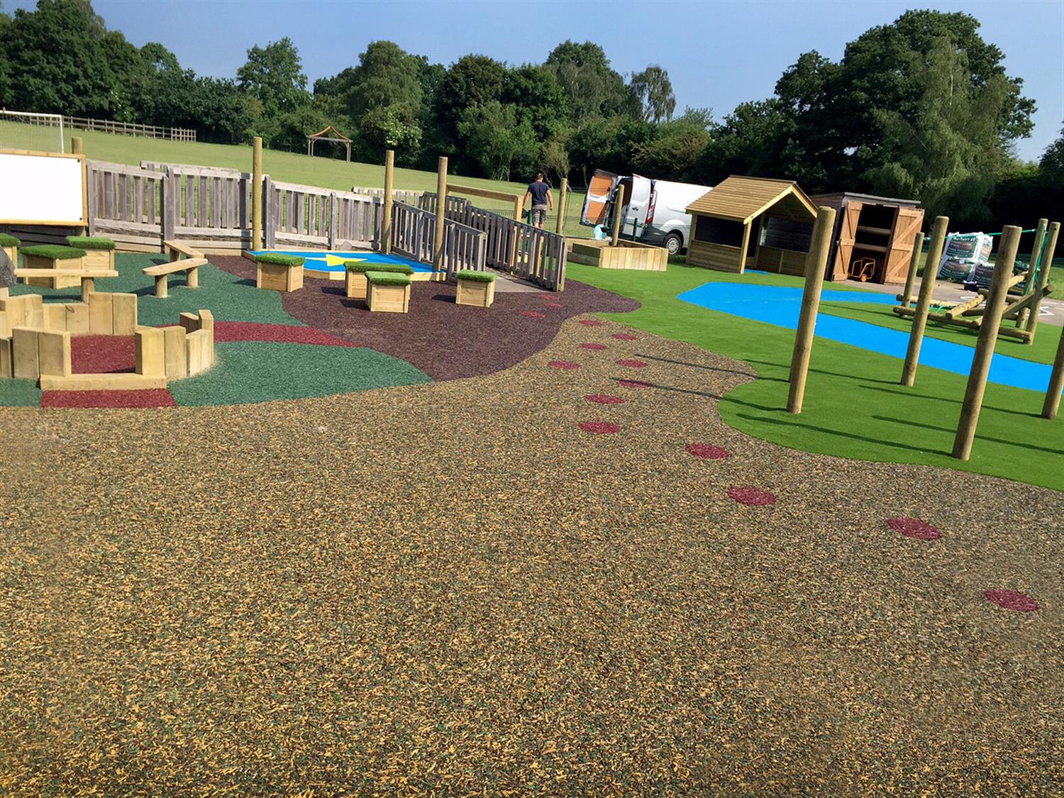 Emmer Green School's Open-Ended Playground | Pentagon Play