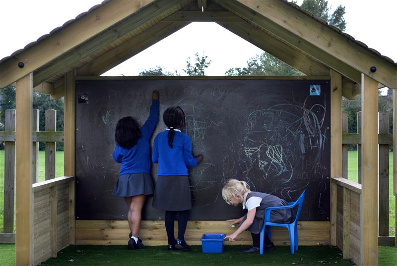 Outdoor Wooden Playhouse