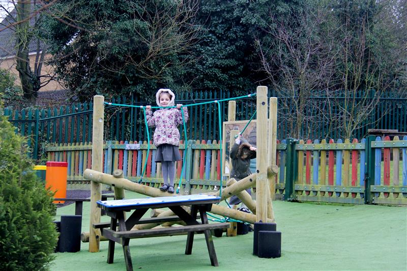 outdoor climbing frame