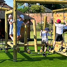 A Large Climbing Frame for St Wilfrid’s Catholic Primary School!