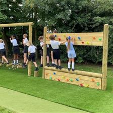 See Lower Halstow Primary School's New Trim Trail in Kent