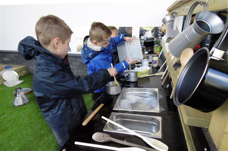 mud kitchen for schools