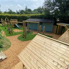 Welcome to the Walled Garden Play Space at The Amicus School