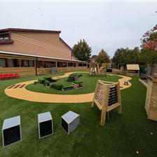 Woodloes Primary’s EYFS Outdoor Transformation!