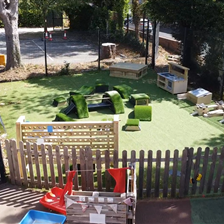 SEND Outdoor Space in a Day at Stonebroom Primary!