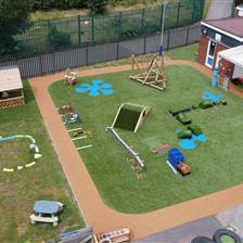 Two EYFS Areas Transformed at Lodge Farm Primary!