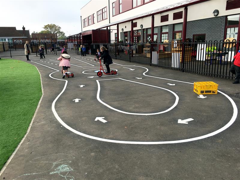 Roadway Markings for schools