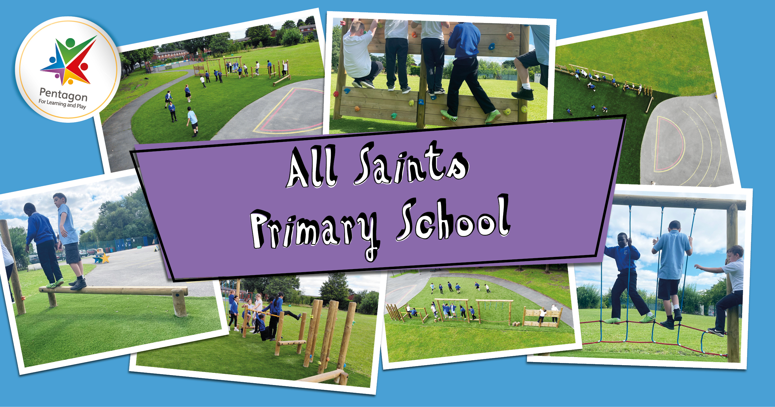 A Terrific Trim Trail Play Area For All Saints Primary School A Terrific Trim Trail Play Area For All Saints Primary School