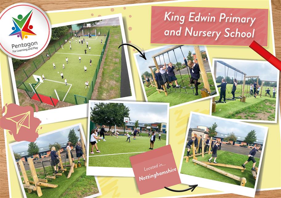 A Marvellous MUGA for King Edwin Primary and Nursery School | Pentagon Play