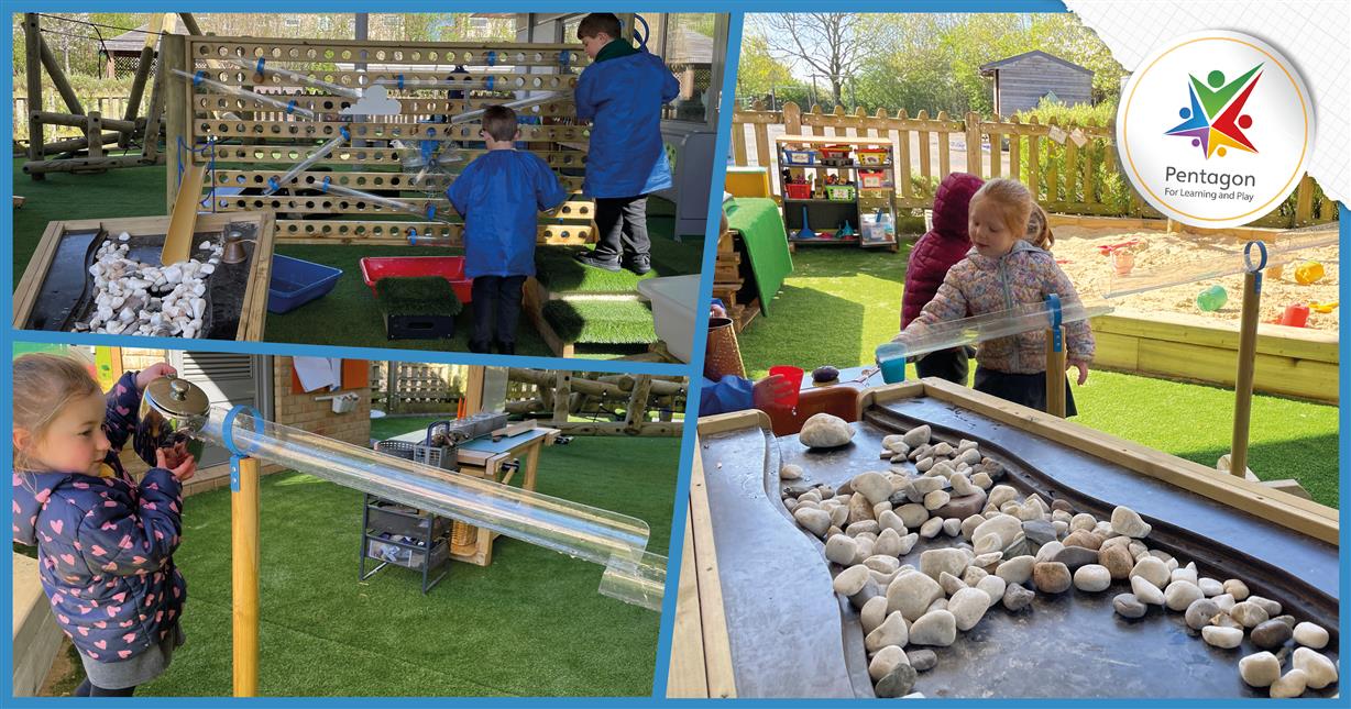 A New Vision for Kings’ Forest EYFS Area! Pentagon Play