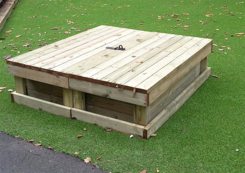 Small Covered Sand Box | Pentagon Play