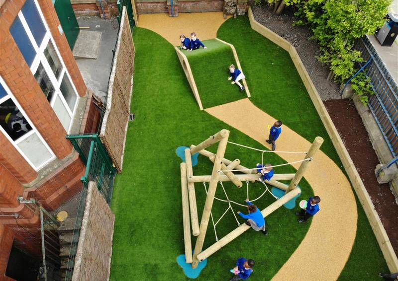 eyfs playground climbing frames